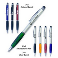 Smart Phone Pen W/Stylus & Comfort Grip-Featured Green